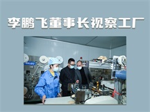 李鵬飛董事長(cháng)視察工(gōng)廠